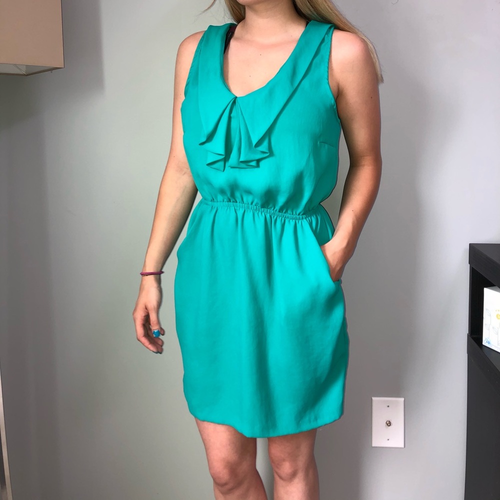 Teal dress